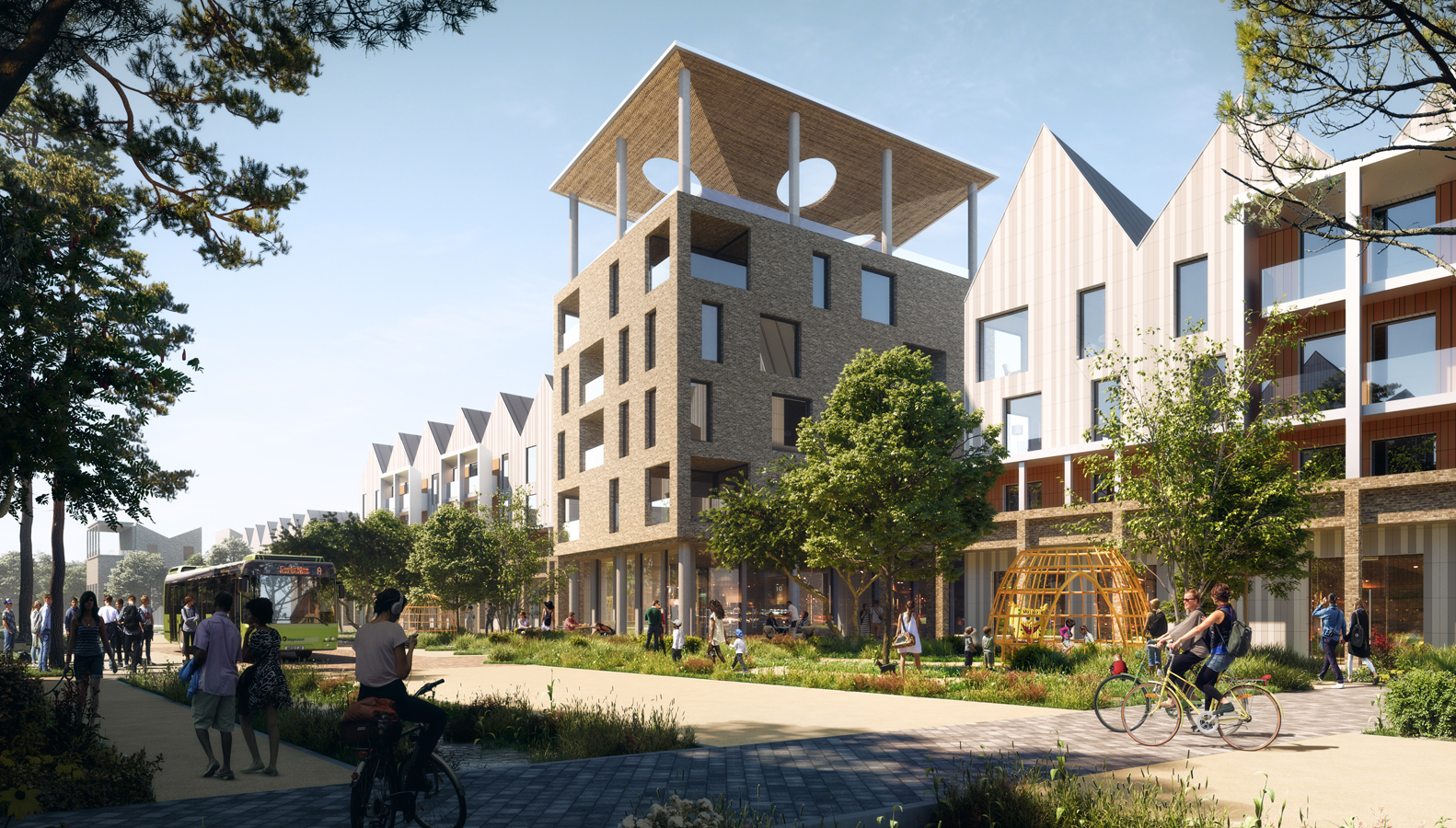 Inholm, the second phase of Northstowe and one of the UK’s largest modular neighbourhoods gets the green light
