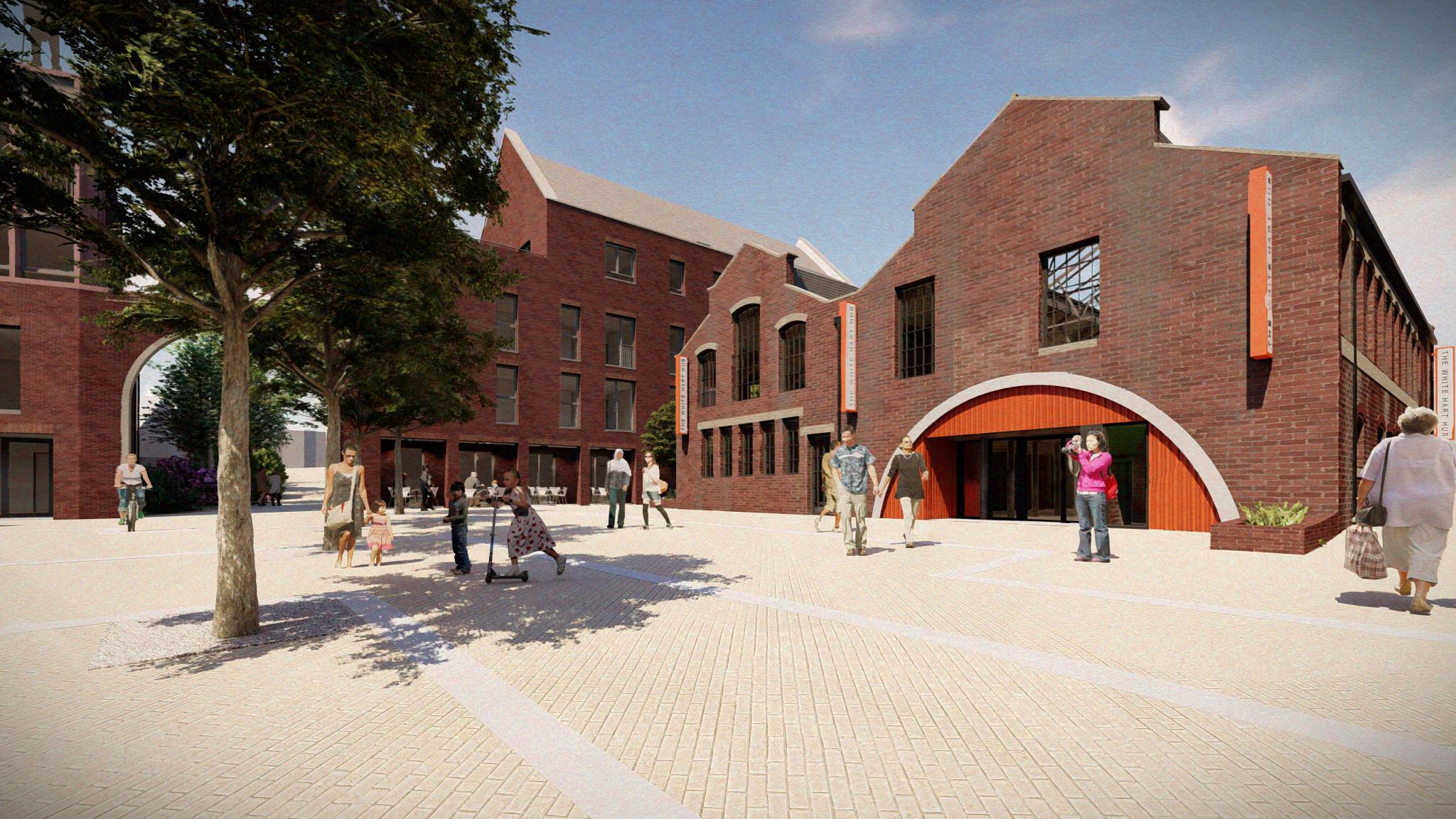 Proposals for the regeneration of White Hart Street in the centre of Mansfield receive planning approval