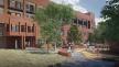 View of the shared courtyard and parking