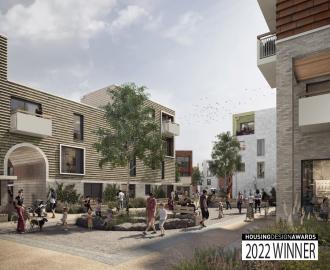 Proctor & Matthews wins Homes England Masterplanning Award for Vaux, Sunderland at 2022 Housing Design Awards
