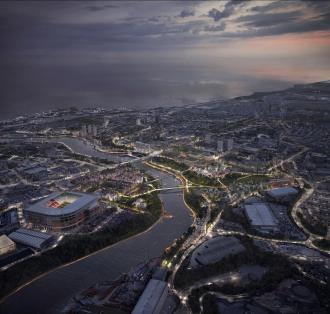 Riverside Sunderland wins 2023 National Urban Design Masterplanning Award