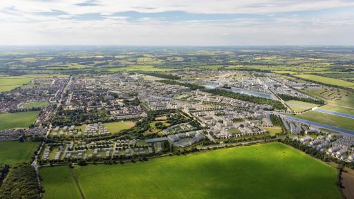 Aerial View of Heyford Park Proposals